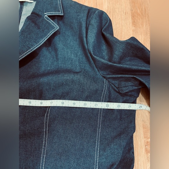 Julie Mitchell Denim Collection jacket Sz 18 - Picture 6 of 10